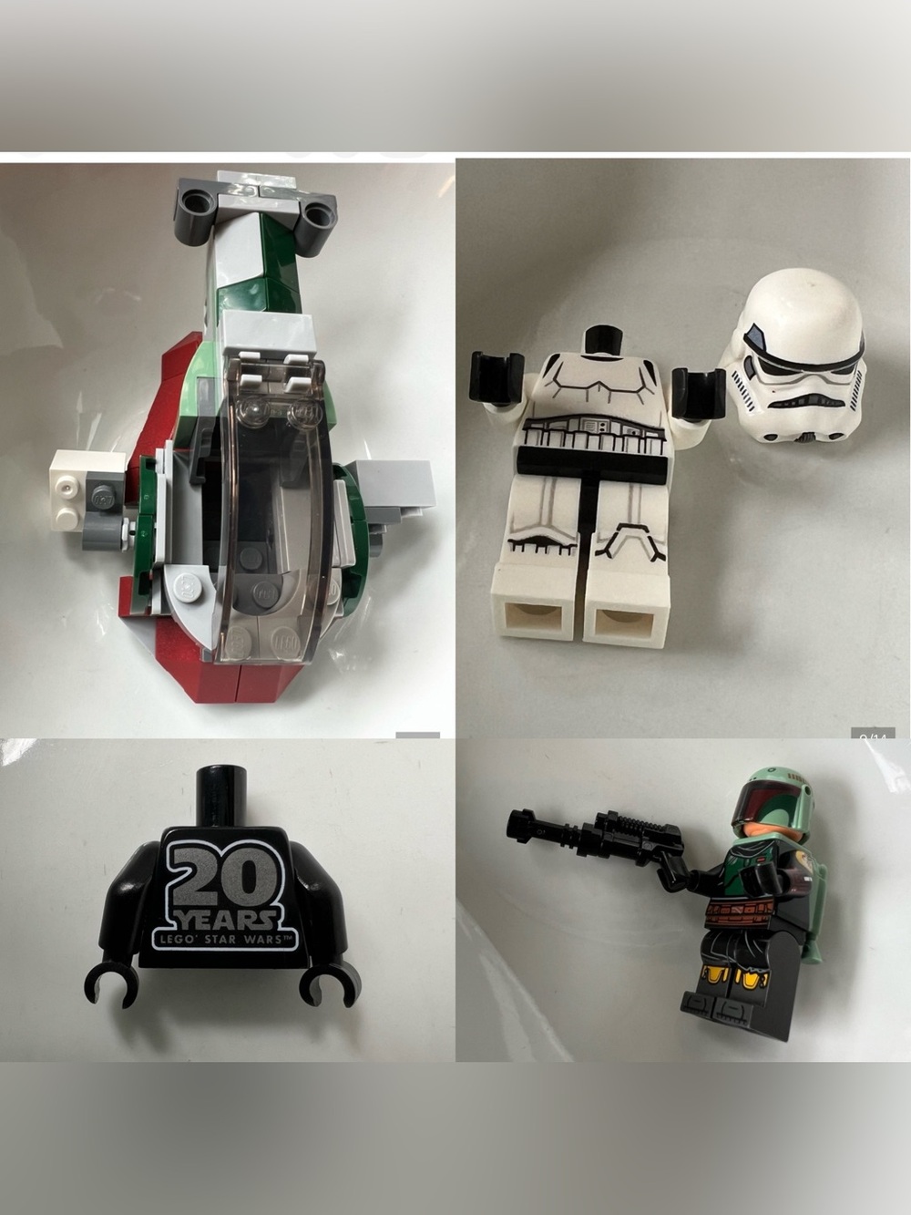 LEGO Star Wars 75344 Boba Fett Storm Trooper Darth Vader